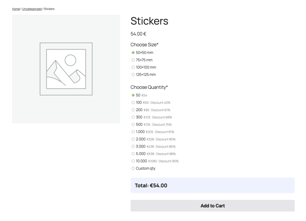 Cf stickers product starter