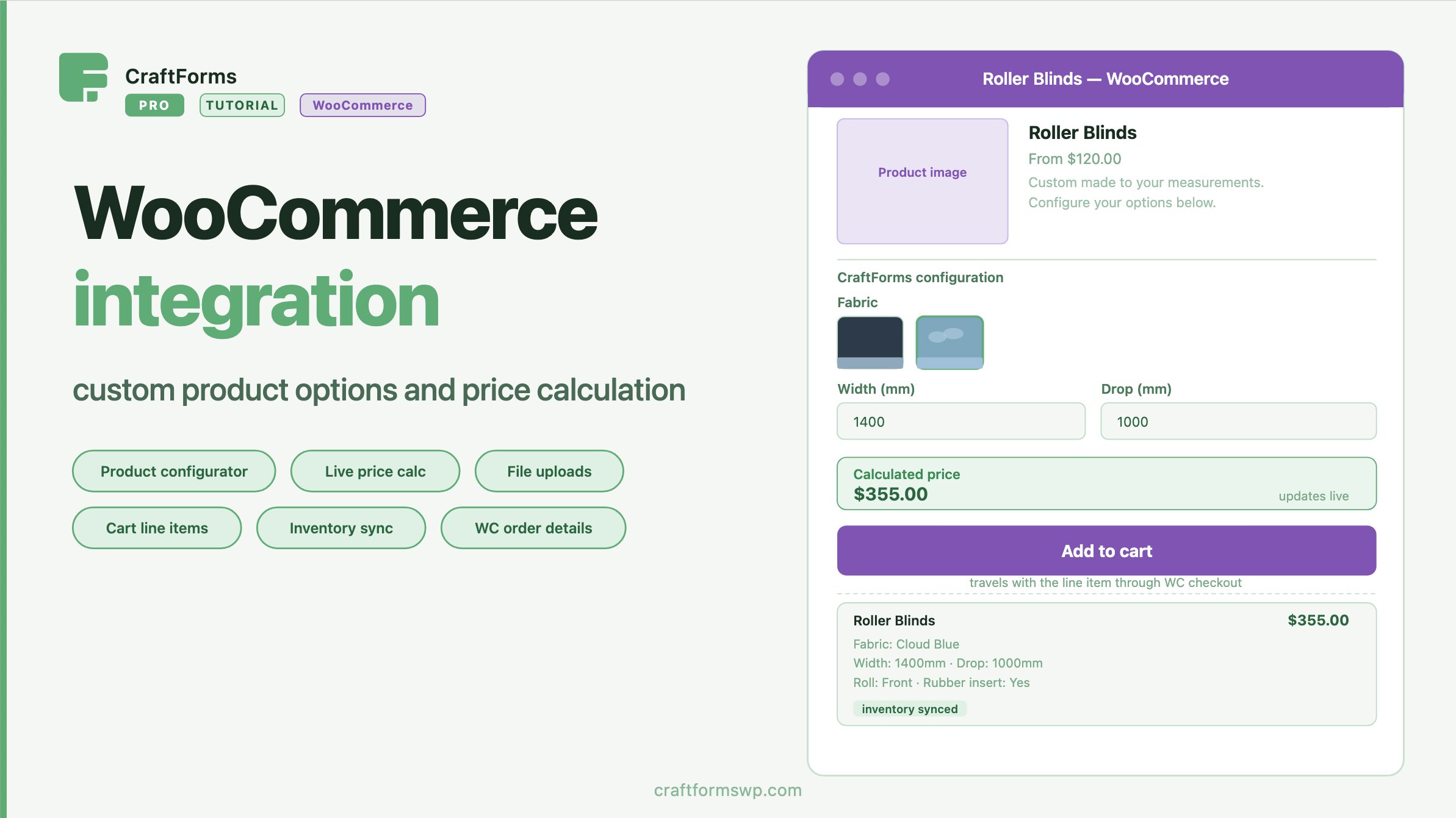 Craftforms woocommerce thumbnail
