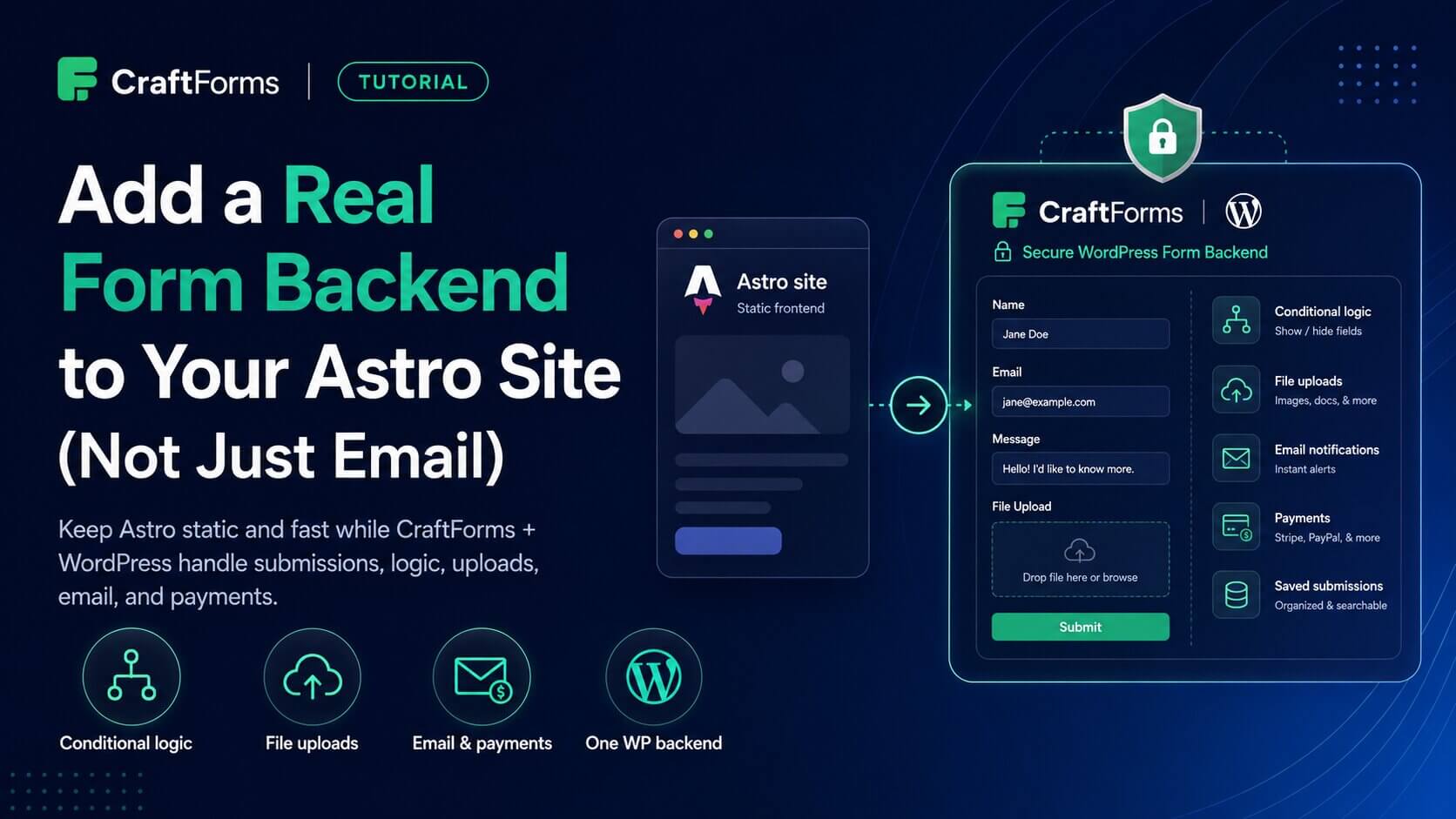 Craftforms astro