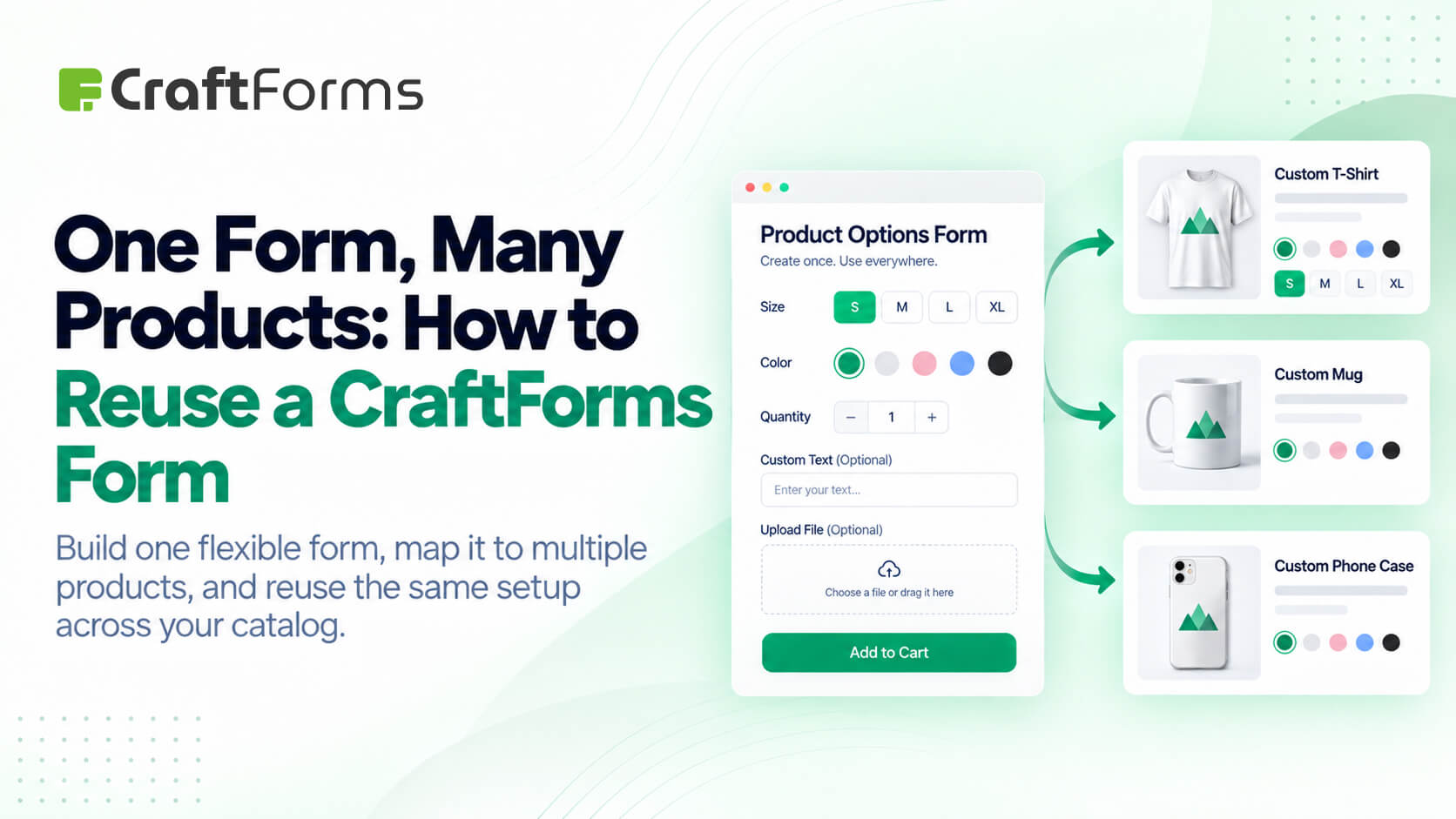 One Form, Many Products: How to Reuse a CraftForms Form